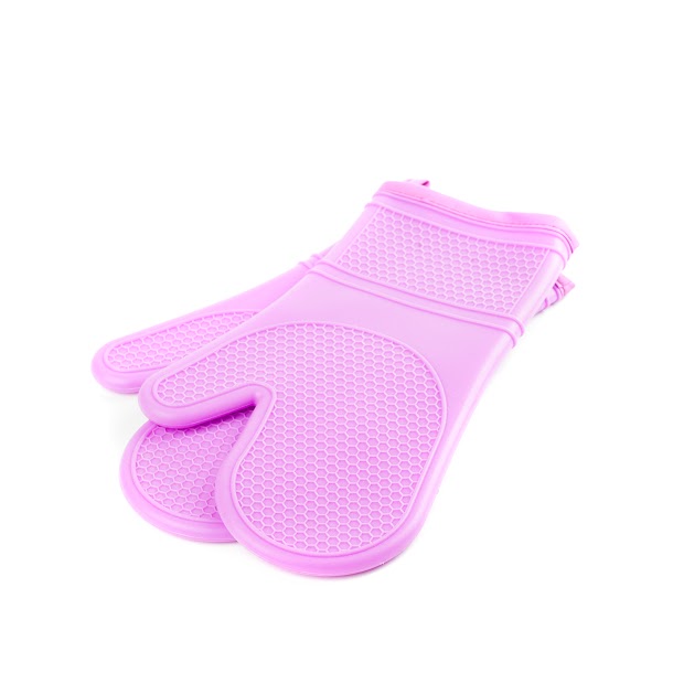 Paderno 12372 2pc Silicone Mitts Lilac