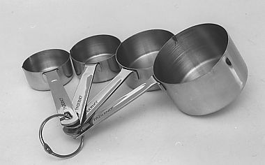 stainless steel measuring cup sets