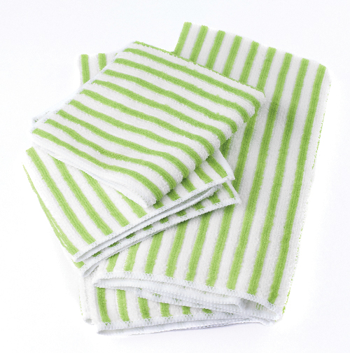 3397 Microfiber Tea Towel & Dish Cloth s/4 - green