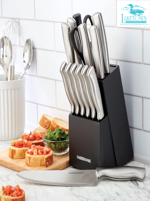 Farberware 15-Piece High-Carbon Stamped Stainless