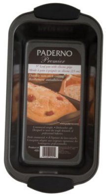 Paderno 4201 Loaf Pan w/silicone grip 9inch