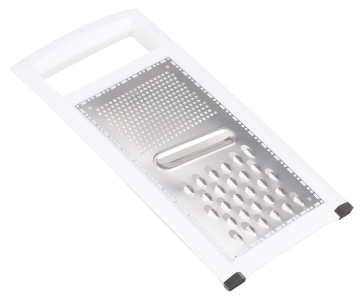 One sided grater w/ 3 function blade