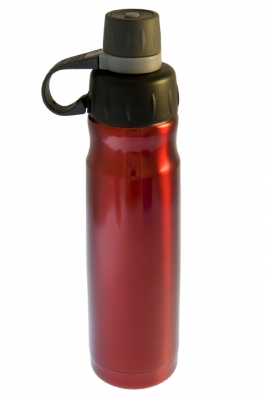 500ml Stainless Steel Water Bottle - red sport