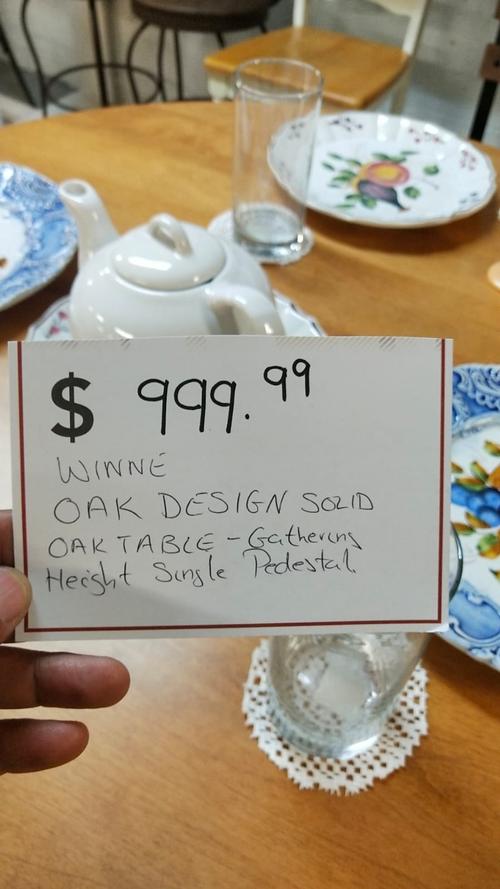 OAK Design Solid Dining Table  