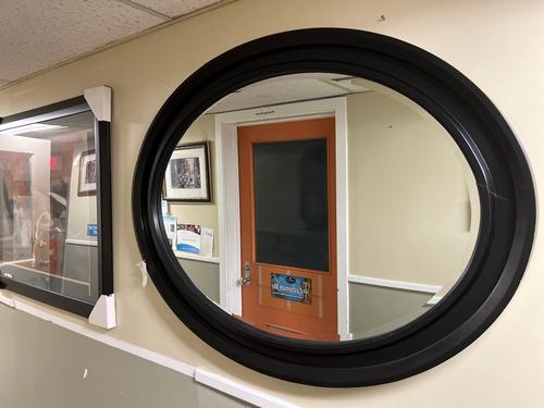 Big Oval Black Mirror