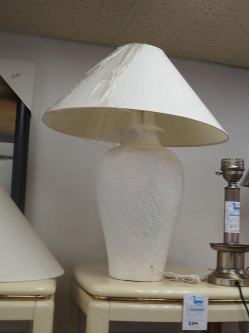 White Table Lamp 