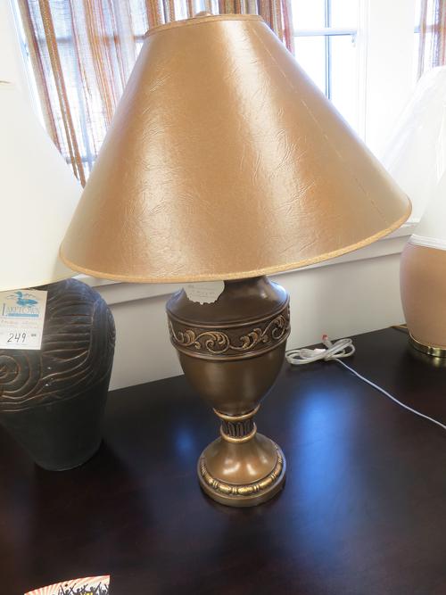 Table Lamp - Vase Shape Gold 