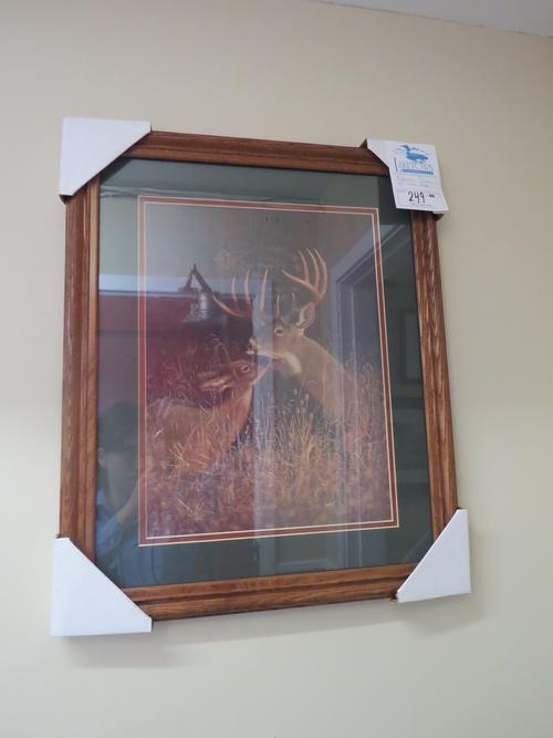 Reflective Art Picture of Deer by Dallem