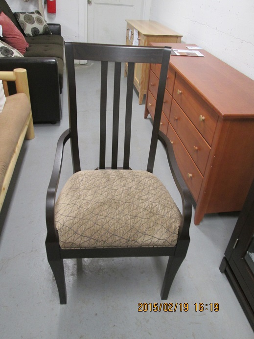 West Bros Slat Back Arm Chair 828-138