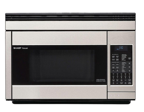 Sharp R1874T 1.1 Cu. ft. Stainless Steel Over-the-range Microwave - Convection